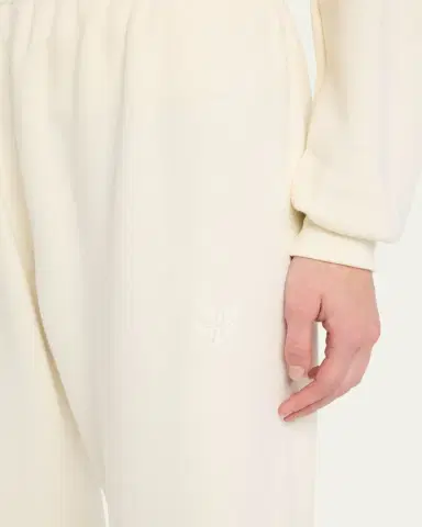 ÉTERNE Classic French Terry Cinched-Cuff Sweatpants | Thumbnail 5