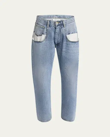 Maison Margiela 5-Pocket Wide-Leg Denim Pants | Thumbnail 5