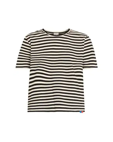 Kule The Modern Cotton Stripe Long-Sleeve Turtleneck T-Shirt | Thumbnail 1 Kule The Modern Cotton Stripe Long-Sleeve Turtleneck T-Shirt | Thumbnail 1