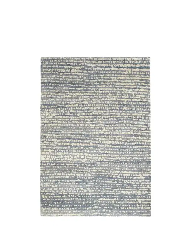 Shepherd Pewter Blue Hand-Knotted Rug, 10'x 14' Shepherd Pewter Blue Hand-Knotted Rug, 10'x 14'