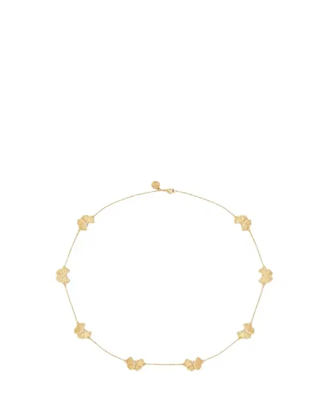 Anabel Aram Jewelry Cubic Zirconia Butterfly Station Necklace