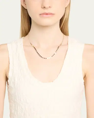 Lana 14K Gold Laser Heart Chain Necklace | Thumbnail 2