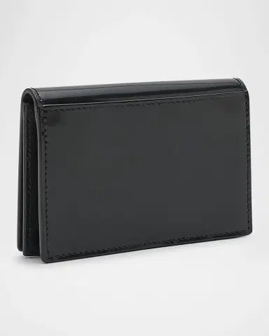 Saint Laurent Flap Card Case in Smooth Leather | Thumbnail 3 Saint Laurent Flap Card Case in Smooth Leather | Thumbnail 3