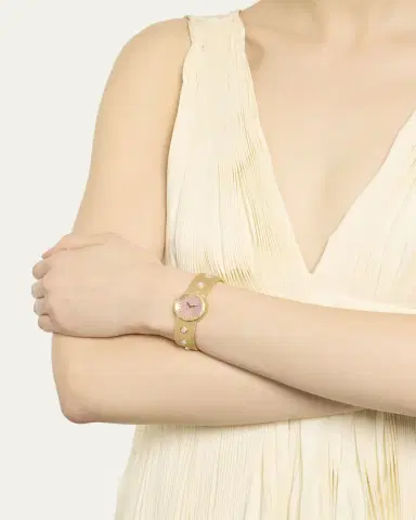 Buccellati Macri Classic Yellow Gold Bracelet Watch with Diamonds | Thumbnail 2 Buccellati Macri Classic Yellow Gold Bracelet Watch with Diamonds | Thumbnail 2