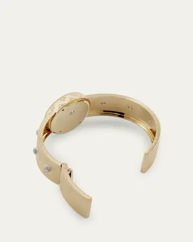 Buccellati Macri Classic Yellow Gold Bracelet Watch with Diamonds | Thumbnail 4 Buccellati Macri Classic Yellow Gold Bracelet Watch with Diamonds | Thumbnail 4