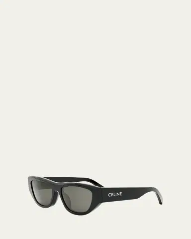 Celine Monochroms Acetate Cat-Eye Sunglasses | Thumbnail 2 Celine Monochroms Acetate Cat-Eye Sunglasses | Thumbnail 2