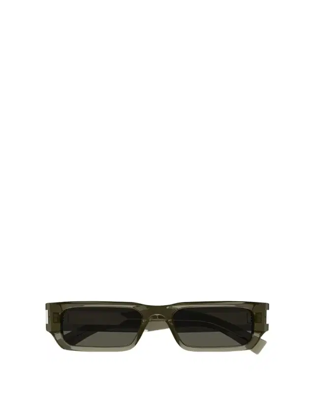 Saint Laurent Men's SL 660 Acetate Rectangle Sunglasses