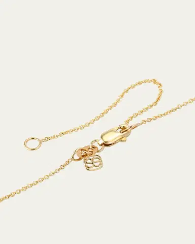 Sydney Evan 14K Pure Block Initial Necklace | Thumbnail 4