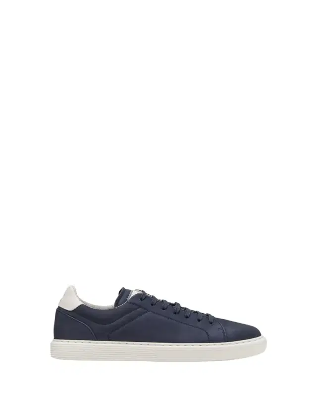 Brunello Cucinelli Men's Nubuck Calfskin Low-Top Sneakers