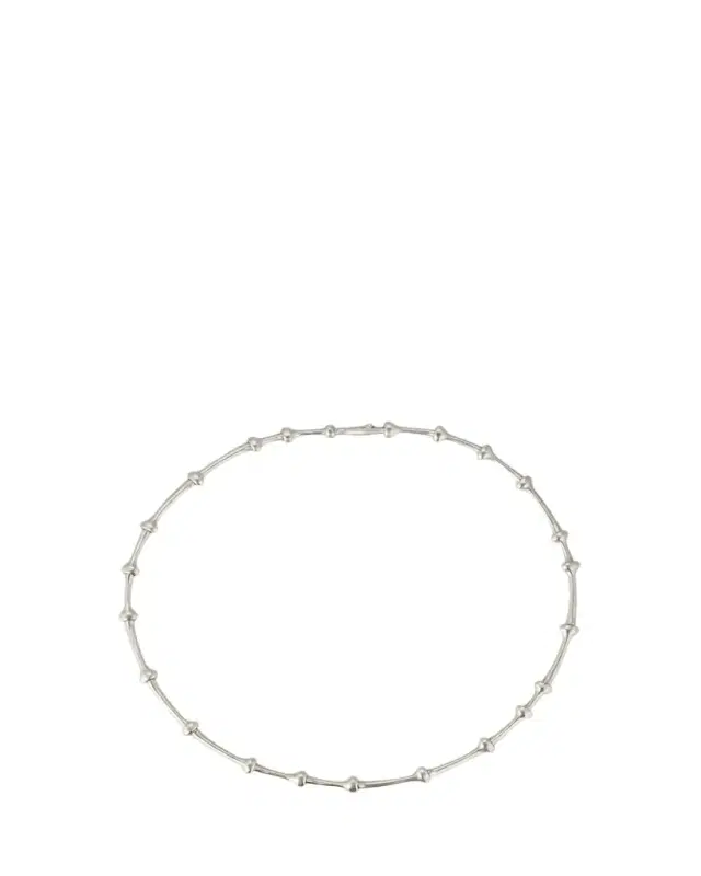 White Gold Twyn Collar Necklace White Gold Twyn Collar Necklace