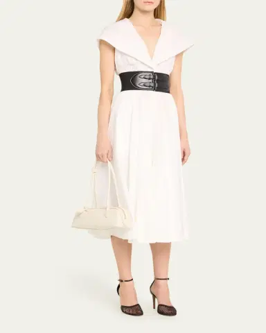 Alaïa Le Teckel Medium Shoulder Bag in Goatskin | Thumbnail 16