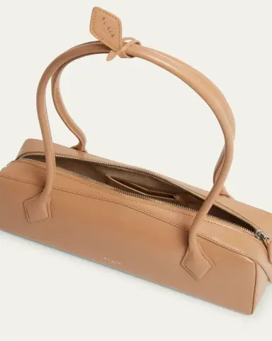 Alaïa Le Teckel Medium Shoulder Bag in Goatskin | Thumbnail 19