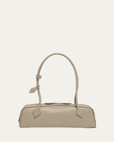 Alaïa Le Teckel Medium Shoulder Bag in Goatskin | Thumbnail 21
