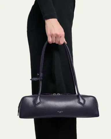 Alaïa Le Teckel Medium Shoulder Bag in Goatskin | Thumbnail 26
