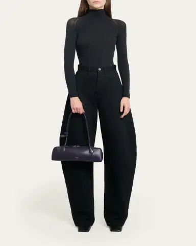 Alaïa Le Teckel Medium Shoulder Bag in Goatskin | Thumbnail 29