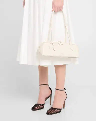 Alaïa Le Teckel Medium Shoulder Bag in Goatskin | Thumbnail 30