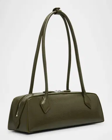 Alaïa Le Teckel Medium Shoulder Bag in Goatskin | Thumbnail 35