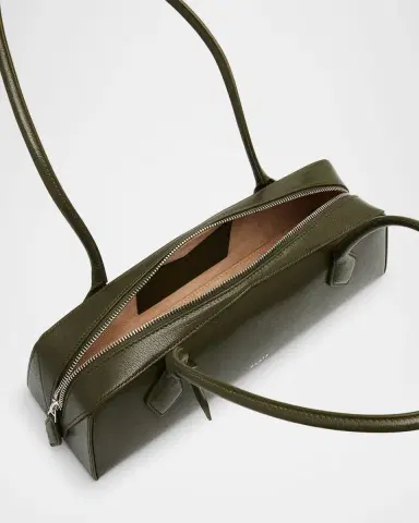 Alaïa Le Teckel Medium Shoulder Bag in Goatskin | Thumbnail 36
