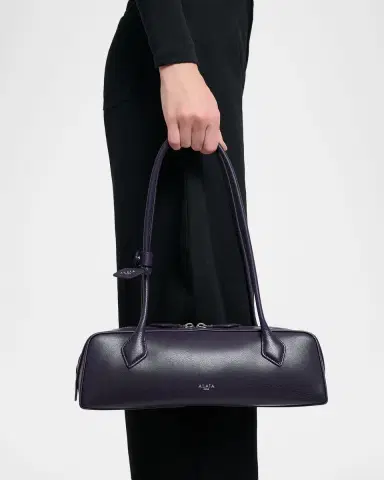 Alaïa Le Teckel Medium Shoulder Bag in Goatskin | Thumbnail 39