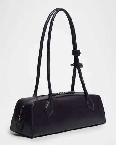 Alaïa Le Teckel Medium Shoulder Bag in Goatskin | Thumbnail 40