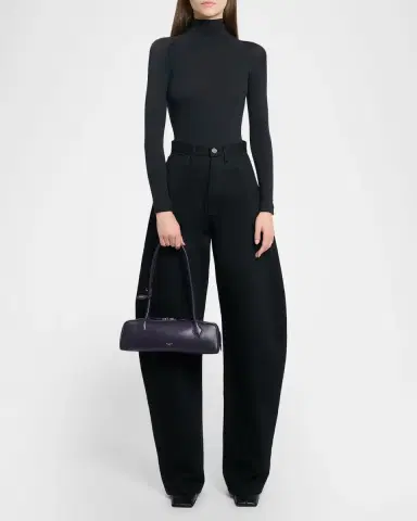 Alaïa Le Teckel Medium Shoulder Bag in Goatskin | Thumbnail 42
