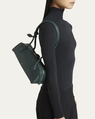 Alaïa Le Teckel Medium Shoulder Bag in Goatskin | Thumbnail 44