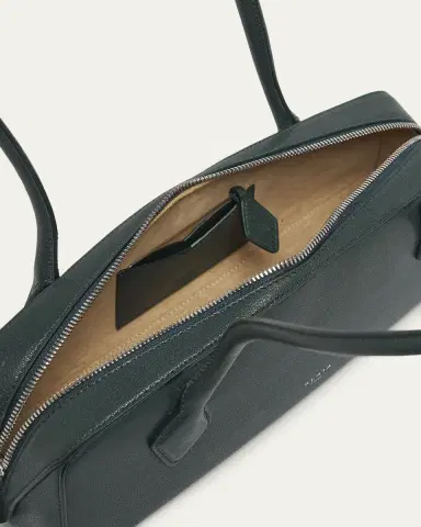 Alaïa Le Teckel Medium Shoulder Bag in Goatskin | Thumbnail 46