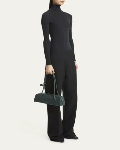 Alaïa Le Teckel Medium Shoulder Bag in Goatskin | Thumbnail 47