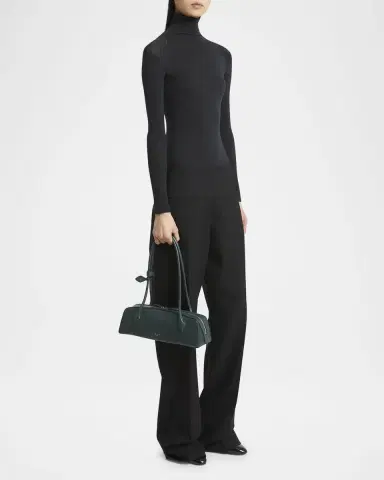 Alaïa Le Teckel Medium Shoulder Bag in Goatskin | Thumbnail 51