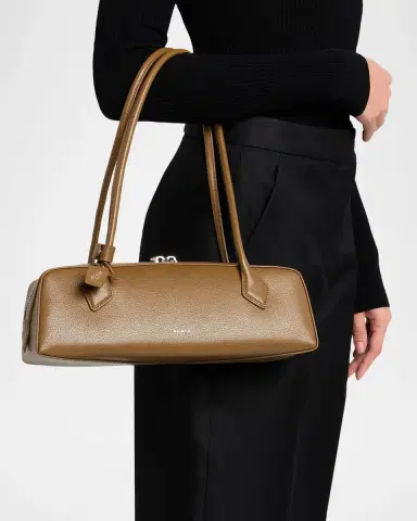 Alaïa Le Teckel Medium Shoulder Bag in Goatskin | Thumbnail 53