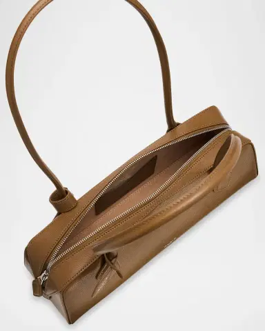 Alaïa Le Teckel Medium Shoulder Bag in Goatskin | Thumbnail 55