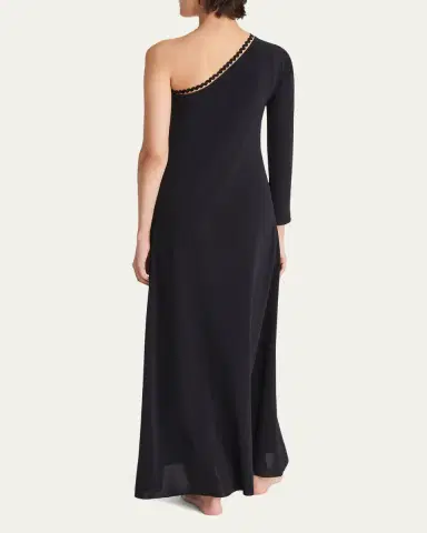 Eres Play One-Shoulder Ric Rac-Trim Long Dress | Thumbnail 3