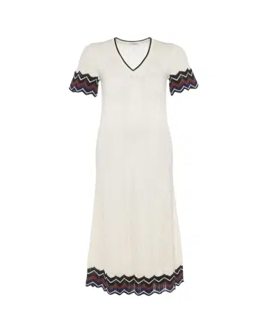 Eres Luna Chevron Striped Knit Maxi Dress | Thumbnail 1