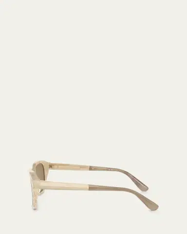 Brunello Cucinelli Modern Acetate Square Sunglasses | Thumbnail 6