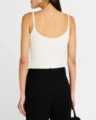 Courrèges Logo Ribbed Knit Tank Top | Thumbnail 29
