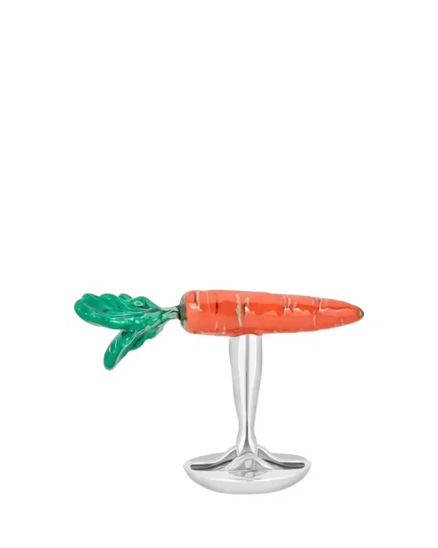 Men's Carrots Enamel Cufflinks