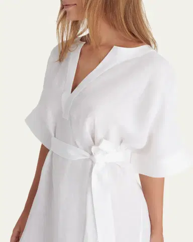 ERES Bibi Belted Kaftan Maxi Dress | Thumbnail 4