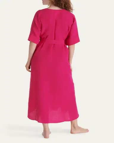 ERES Bibi Belted Kaftan Maxi Dress | Thumbnail 7