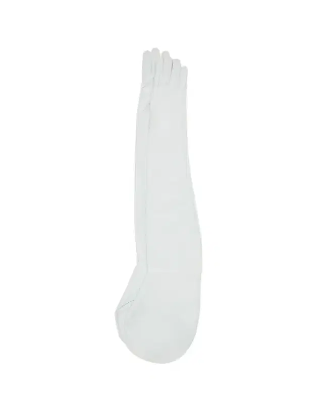 Jil Sander Patent Leather Shoulder Gloves