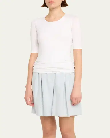 Akris Cotton Jersey T-Shirt | Thumbnail 4