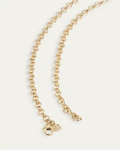 Sydney Evan Heart Icon Charm Chain Necklace with Diamonds | Thumbnail 4 Sydney Evan Heart Icon Charm Chain Necklace with Diamonds | Thumbnail 4