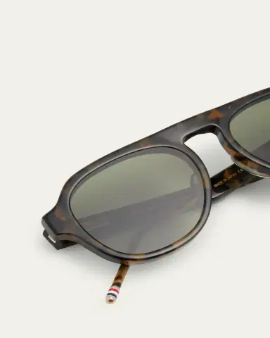 Thom Browne Men's Acetate Oval Sunglasses | Thumbnail 5