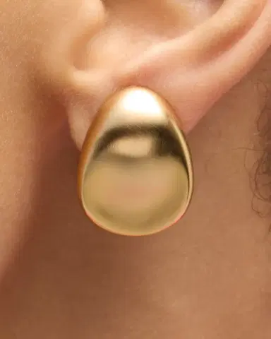 ben-amun 24K Gold Electroplate Clip-On Earrings | Thumbnail 2