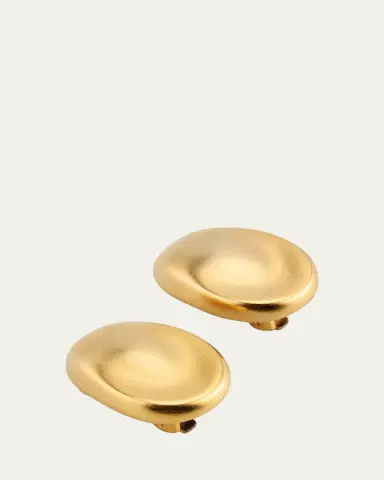 ben-amun 24K Gold Electroplate Clip-On Earrings | Thumbnail 3