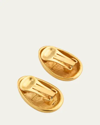 ben-amun 24K Gold Electroplate Clip-On Earrings | Thumbnail 4
