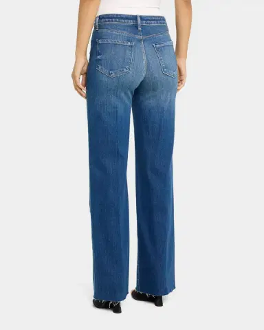 L'Agence Scottie High Rise Wide-Leg Jeans | Thumbnail 2