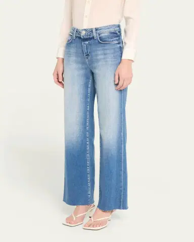 L'Agence Scottie High Rise Wide-Leg Jeans | Thumbnail 13