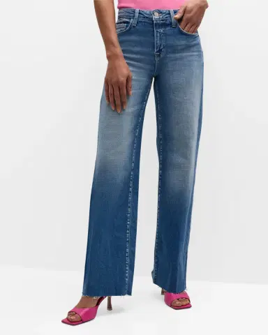 L'Agence Scottie High Rise Wide-Leg Jeans | Thumbnail 20
