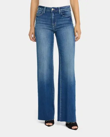 L'Agence Scottie High Rise Wide-Leg Jeans | Thumbnail 3