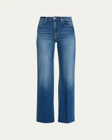 L'Agence Scottie High Rise Wide-Leg Jeans | Thumbnail 5